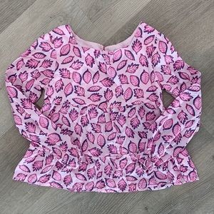 Lands end girls blouse